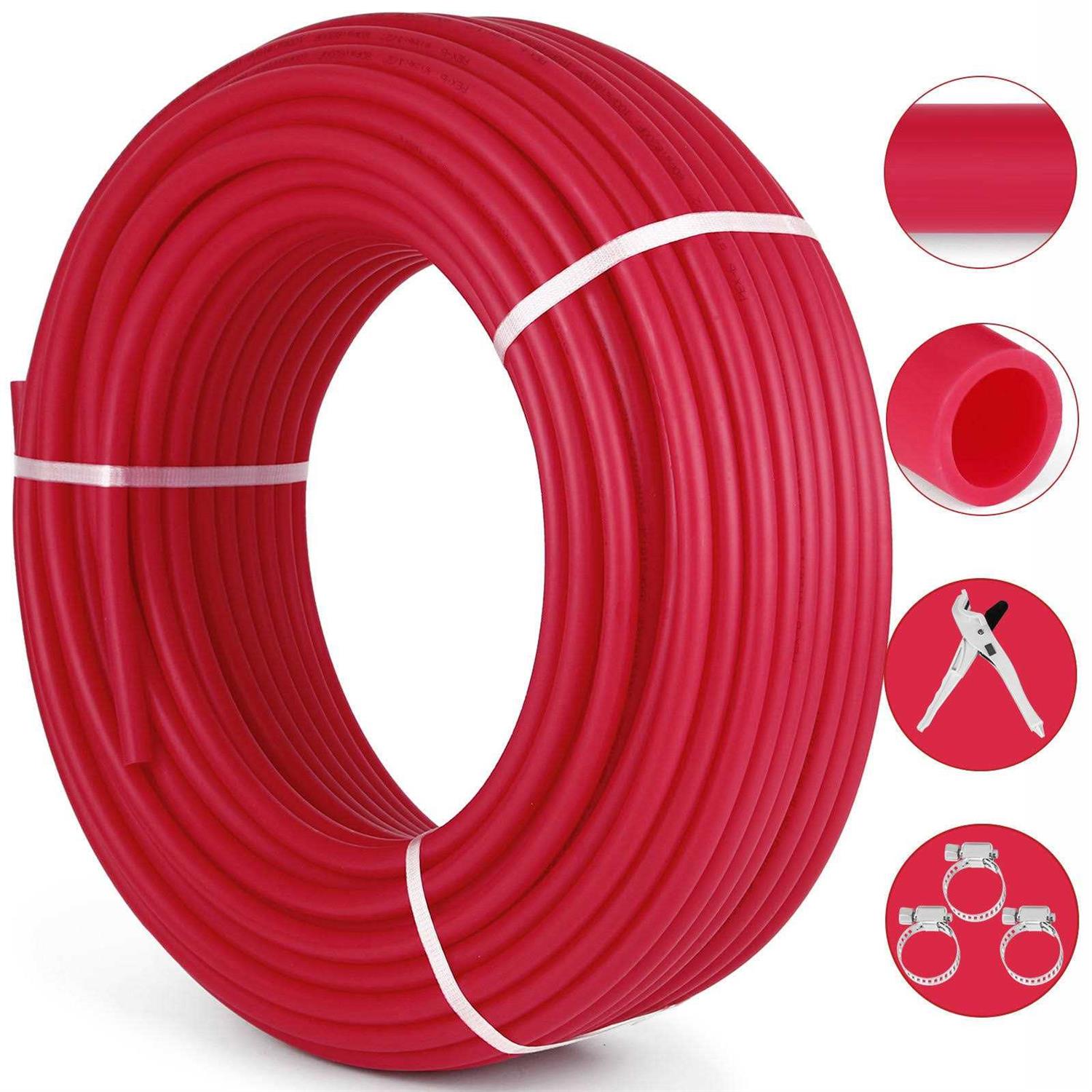 VEVOR PEX Tubing Oxygen Barrier PEX-B Radiant Floor Heating PEX Pipe PEX Tube - Image 5