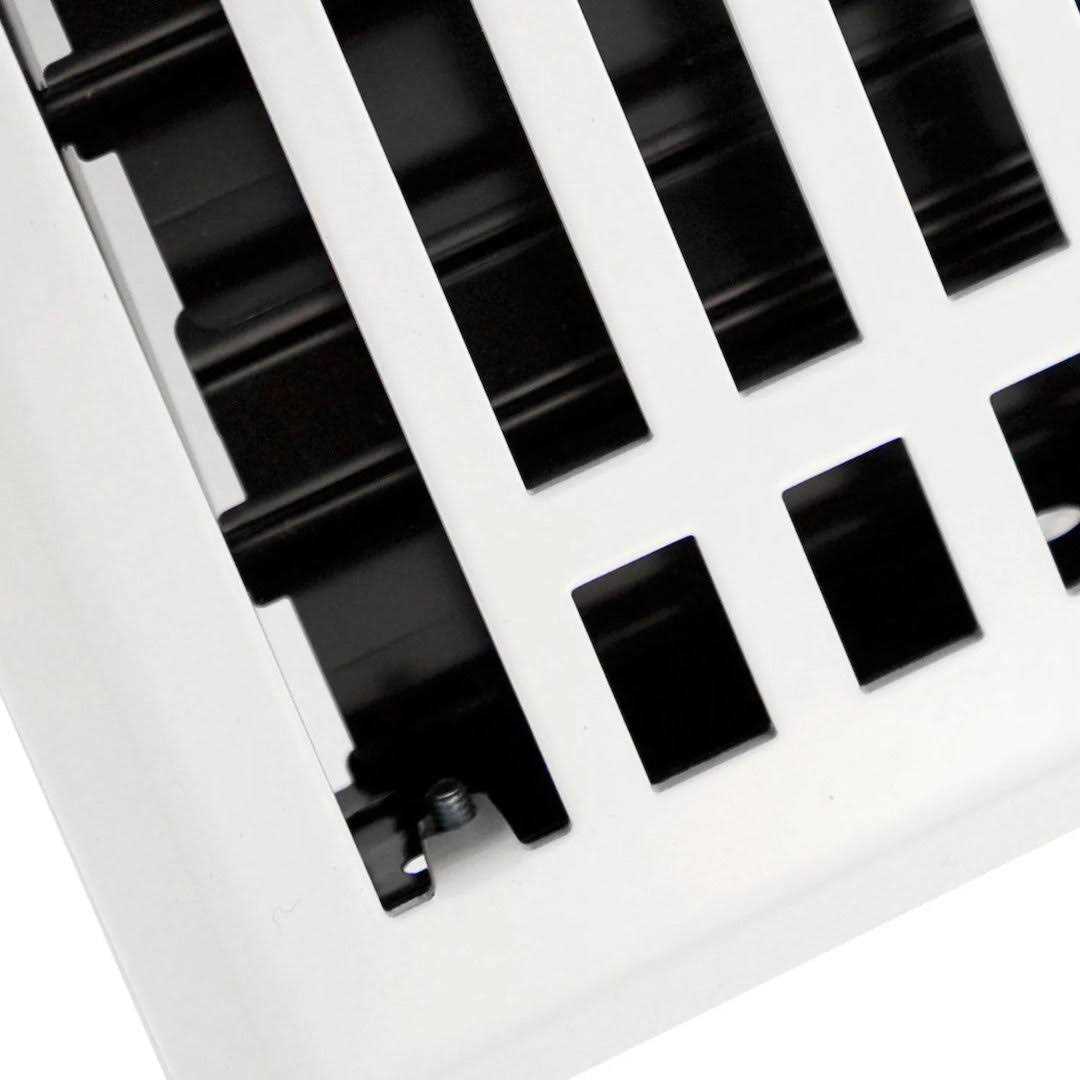 Contemporary Steel Floor Register Signature Hardware - Image 3