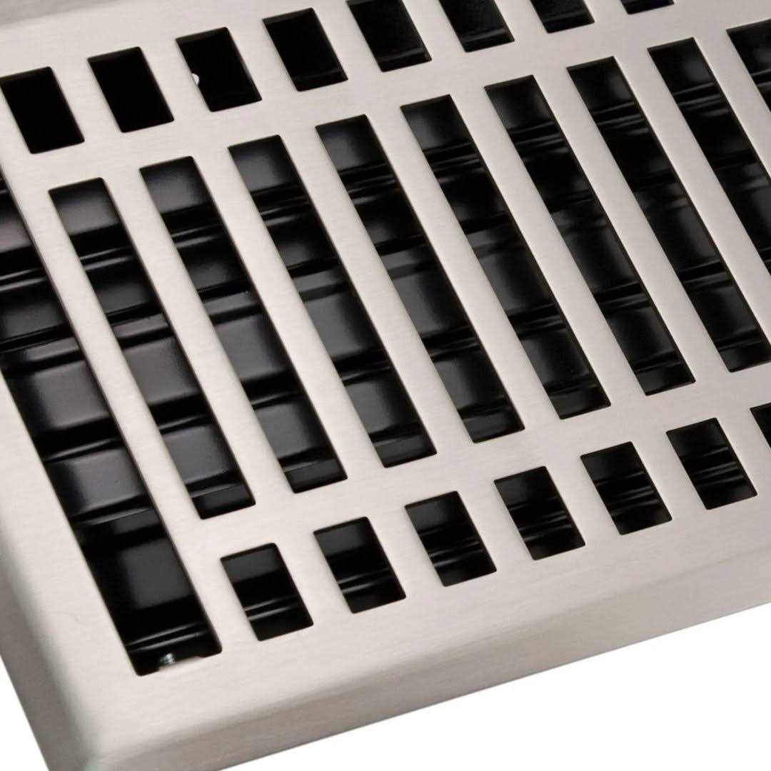 Contemporary Steel Floor Register Signature Hardware - Image 4