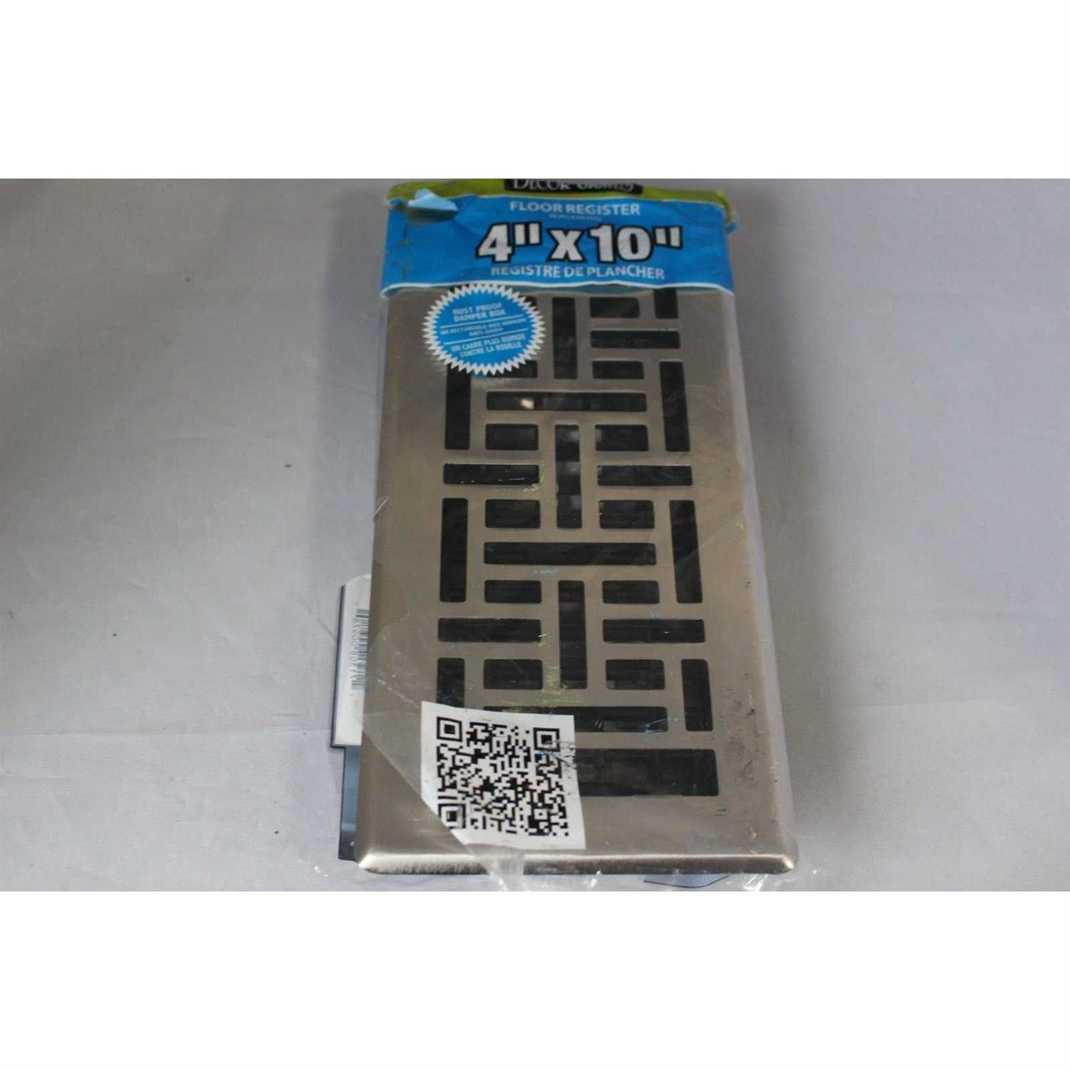 Decor Grates AJH410-NKL Floor Register - Image 4