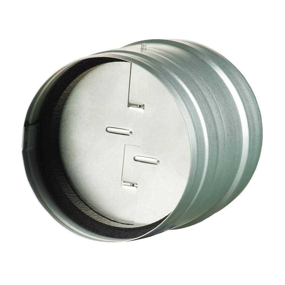 Galvanized Back-Draft Damper with Rubber Seal - Image 5