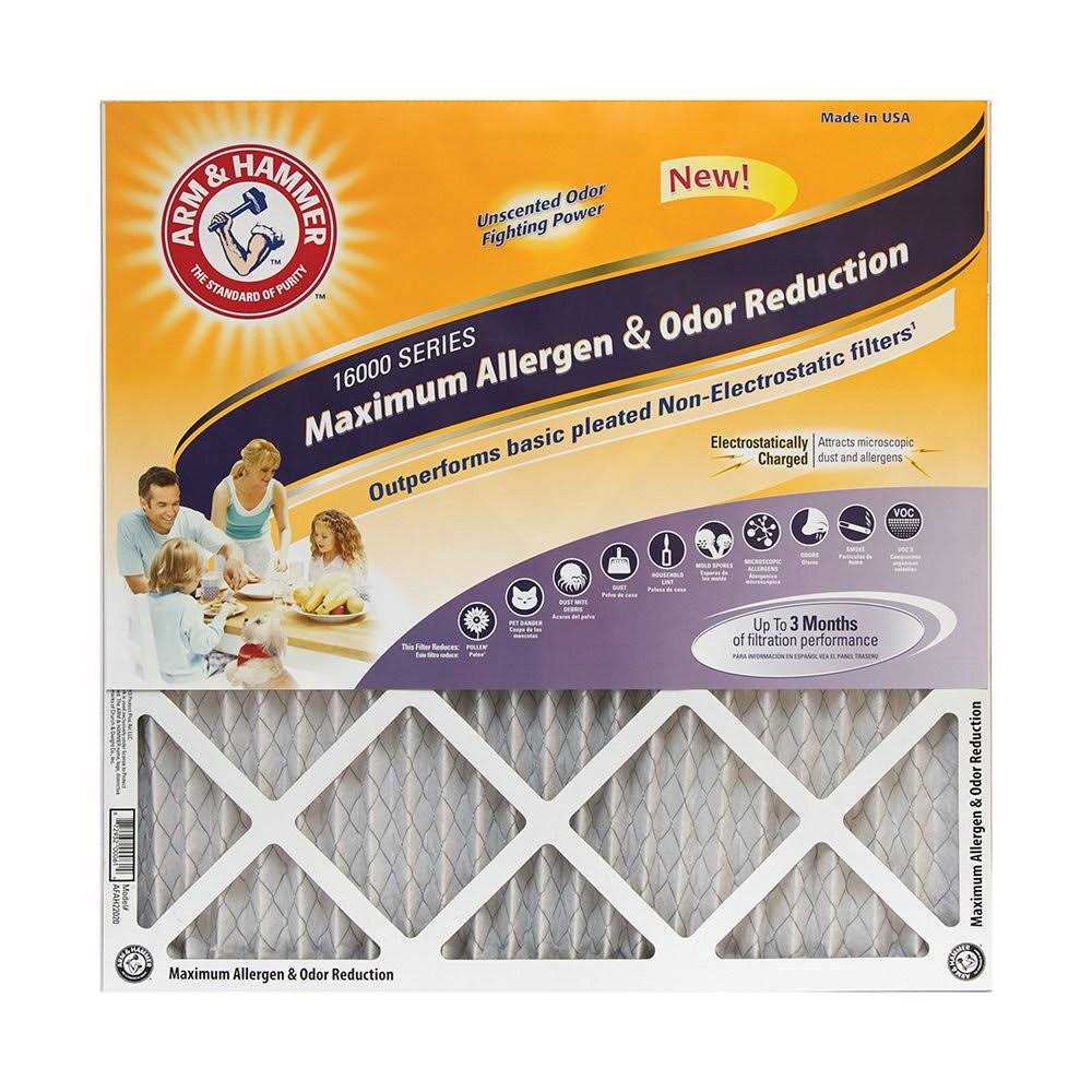 Arm & Hammer Maximum Allergen Odor Reduction Air Filter - Image 3
