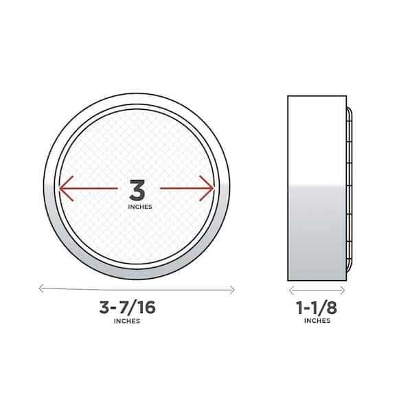 The Plumber's Choice 3 in. Termination Vent Cap with Condensation Drain - Image 3