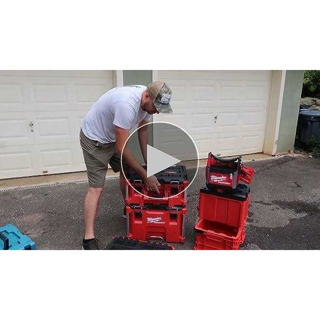 Milwaukee 22 in. Packout Modular Tool Box Storage System - Image 5