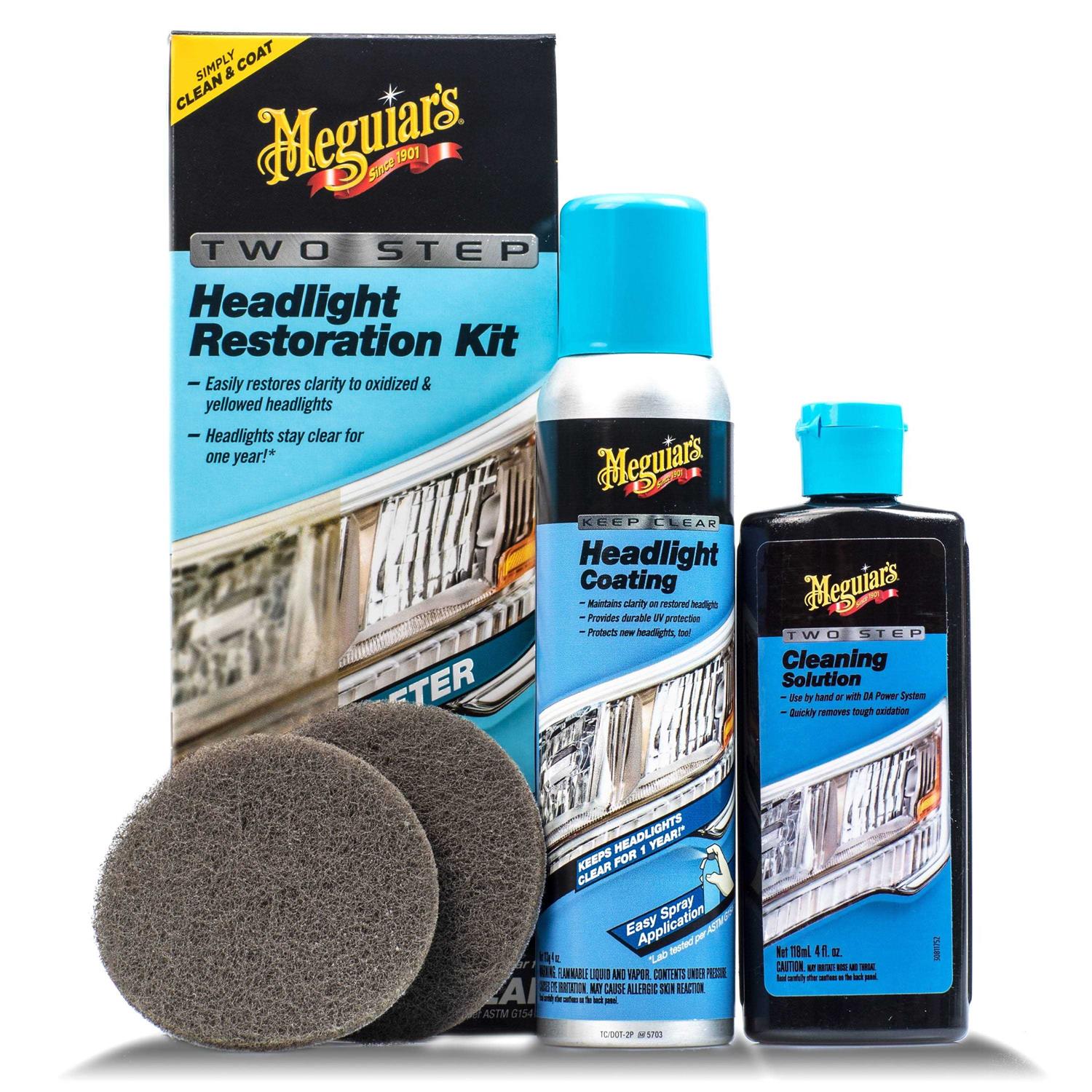Meguiar's Two Step Headlight Restoration Kit