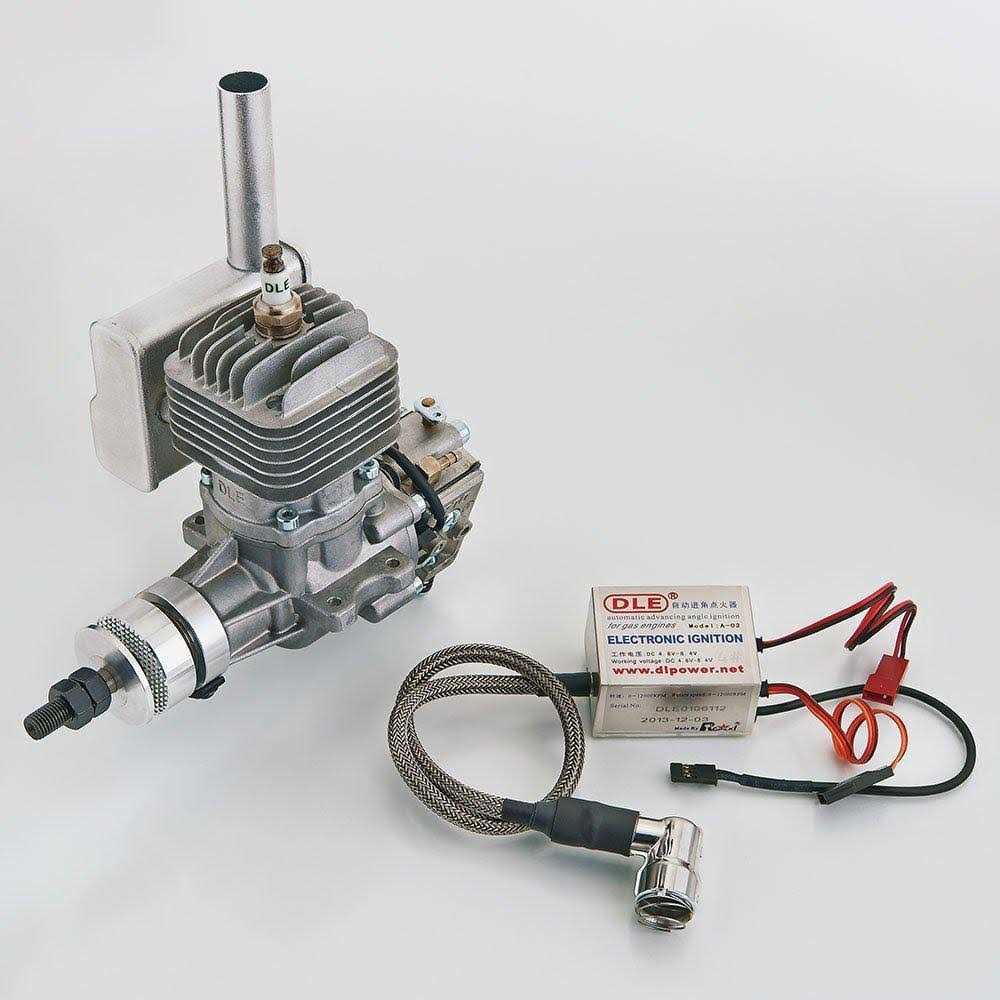 DLE Engines DLE-20cc Gas Engine w/EI Muffler - Image 5