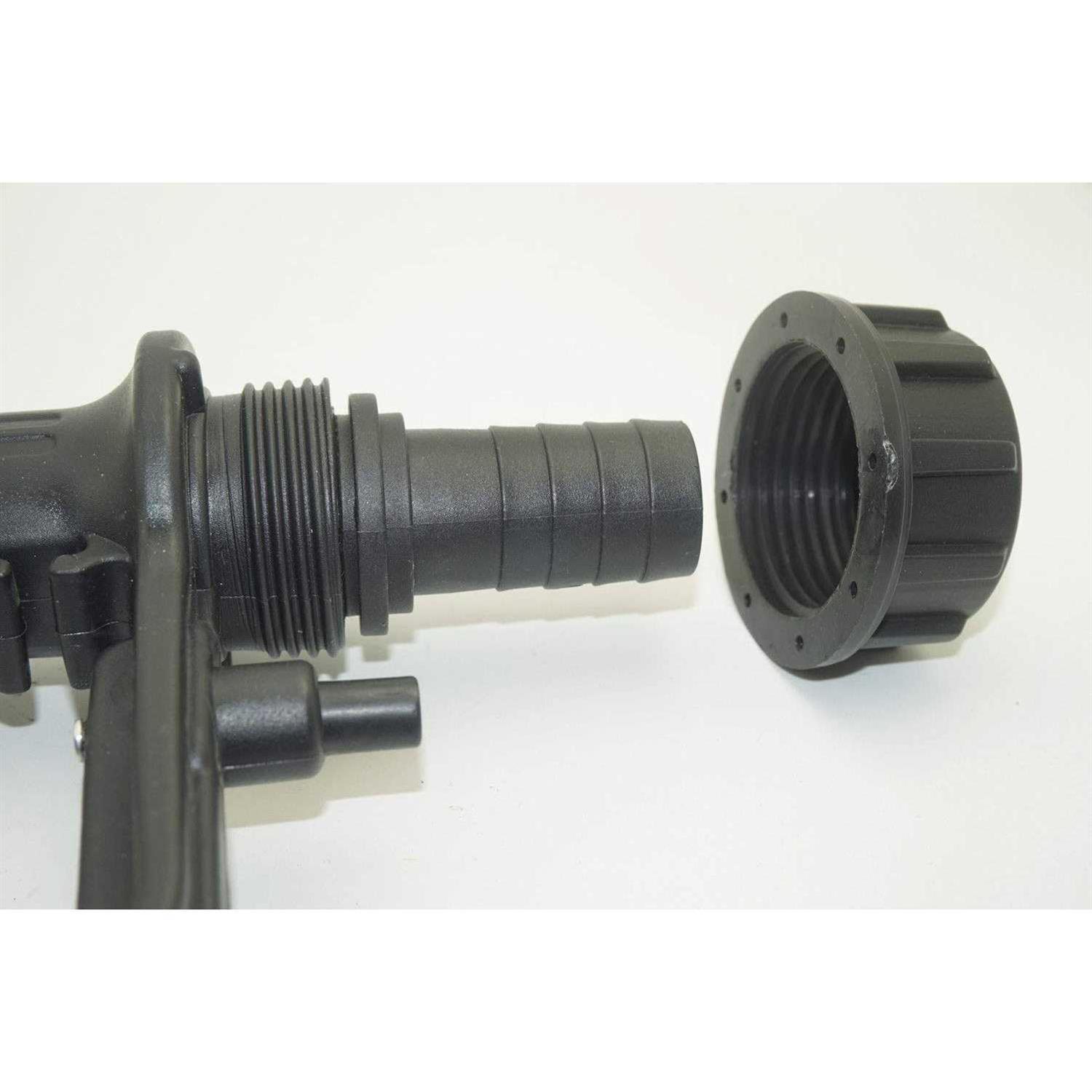 3/4 Multipurpose Fuel Gun Hose Trigger Nozzle Manual Fits Diesel Oil Dispensing Transfer Pump / Delivery Nozzle /Fuel Nozzle Plastic - Image 3