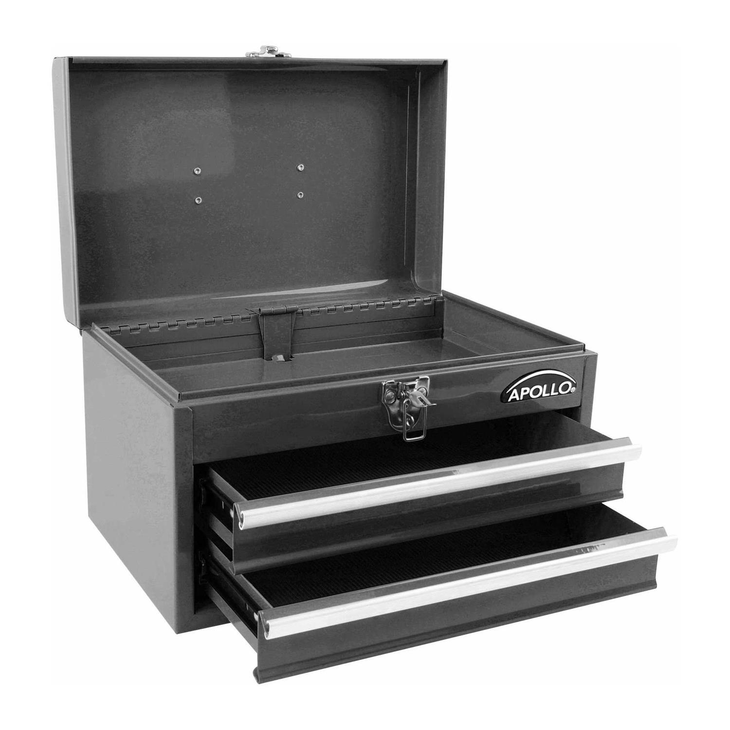 Apollo Tools 2-Drawer Steel Chest DT5010 DT5010P - Image 5