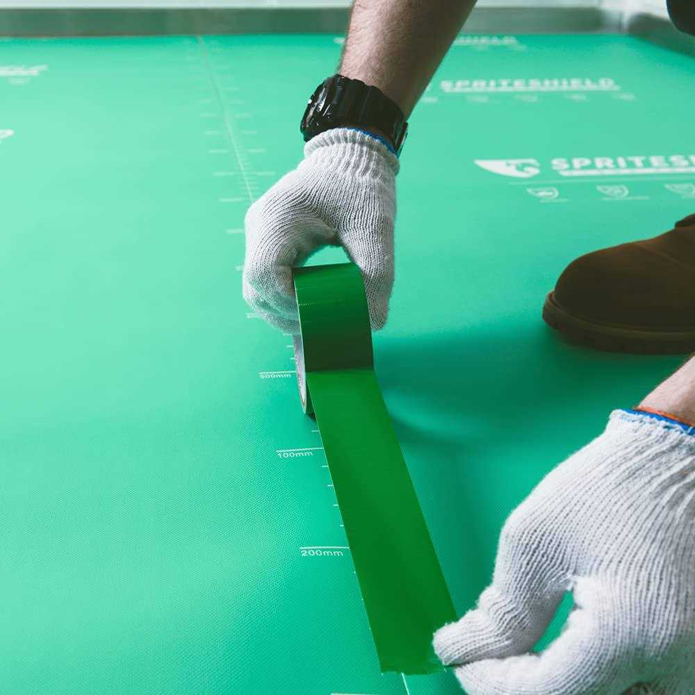 Spriteshield 39 x 100' Heavy-Duty Temporary Floor Protection for Construction & Renovation - Image 5