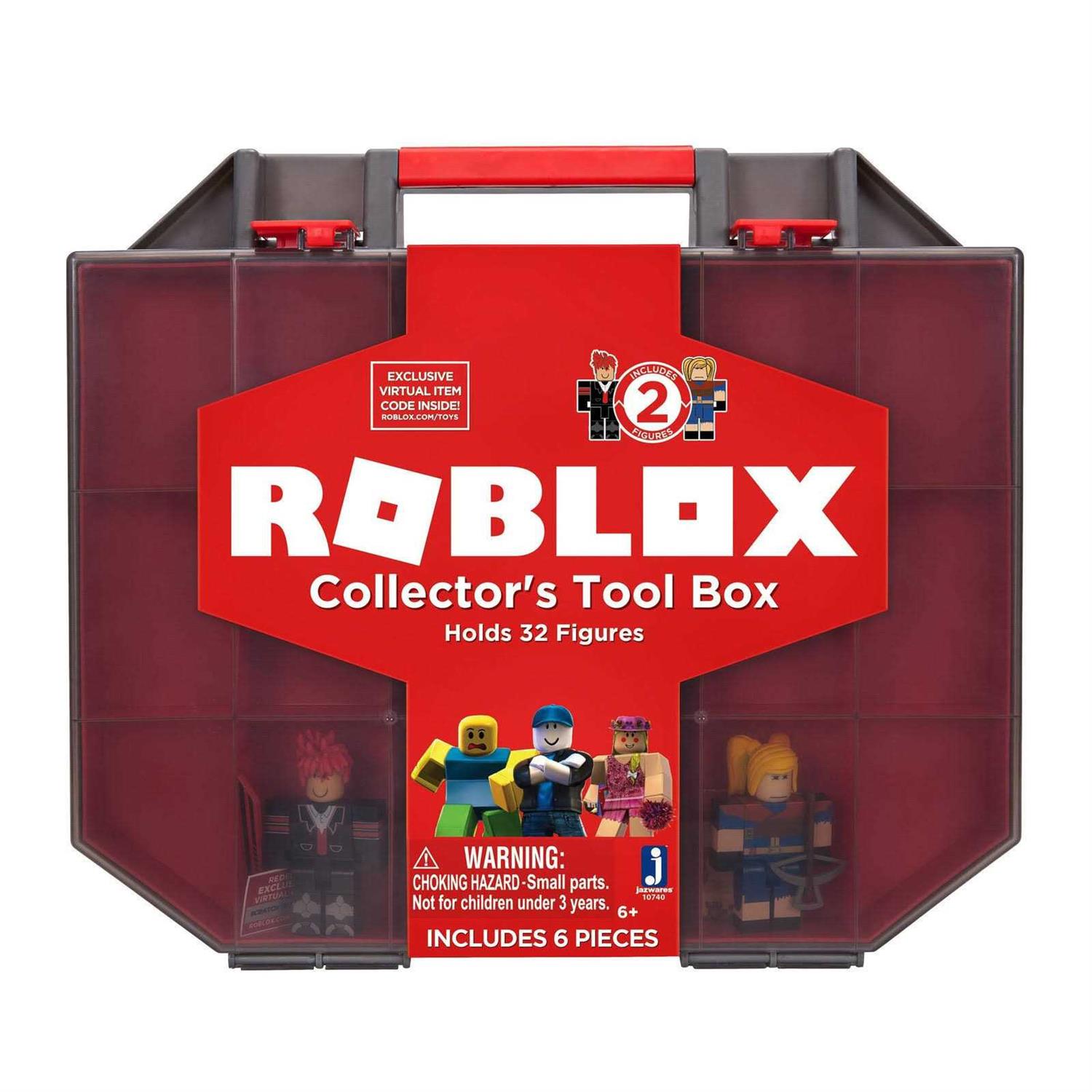 Roblox Action Collection Collector's Tool Box and Carry Case that Holds 32 Figures