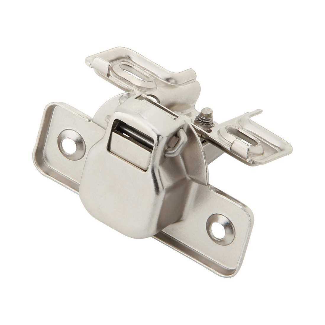 Silverline Face 1/2 inch Half Overlay Concealed Euro 105Deg Regular Closing Compact Cabinet Hinges - Image 5