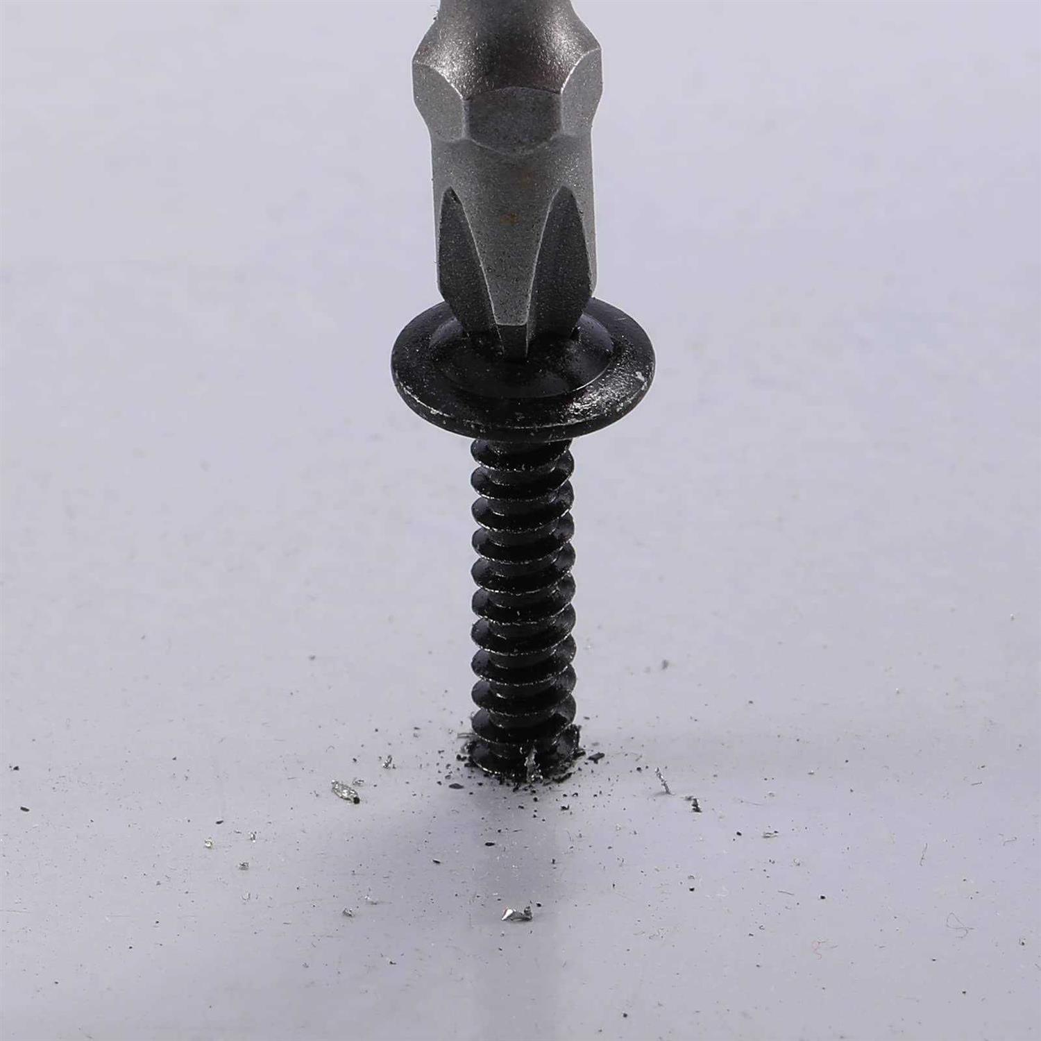 Sheet Metal Screws 100Pcs 410 Stainless Steel Truss Head Fast Self Tapping Screws Black Oxide By Sg Tzh - Image 3