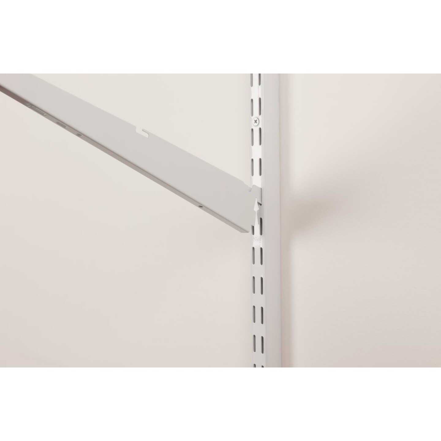 Rubbermaid FastTrack 12 in White Bracket - Image 3