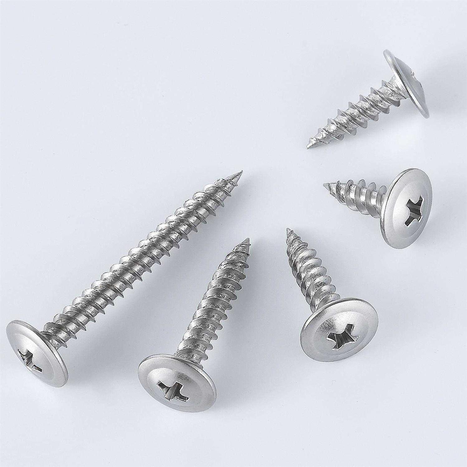 Wensilon Phillips Truss Head Wood Screws Stainless Steel 410 Quick Metal Self Tapping - Image 3