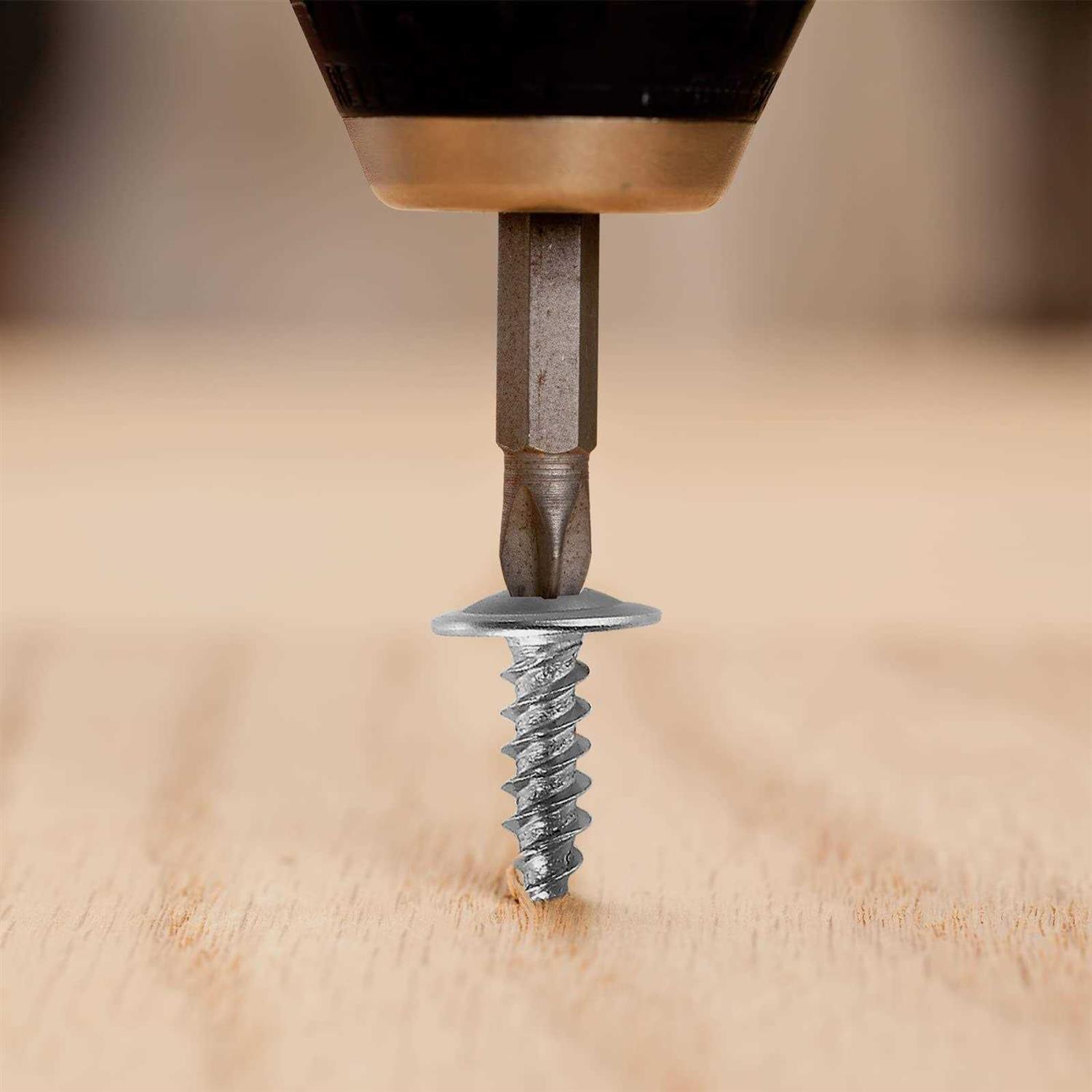 Wensilon Phillips Truss Head Wood Screws Stainless Steel 410 Quick Metal Self Tapping - Image 4
