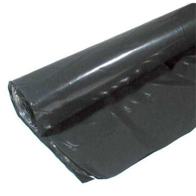 Covalence Tyco Polyethylene Plastic Sheeting, 6 ml Capacity, Black, 12' x 100' - Image 3