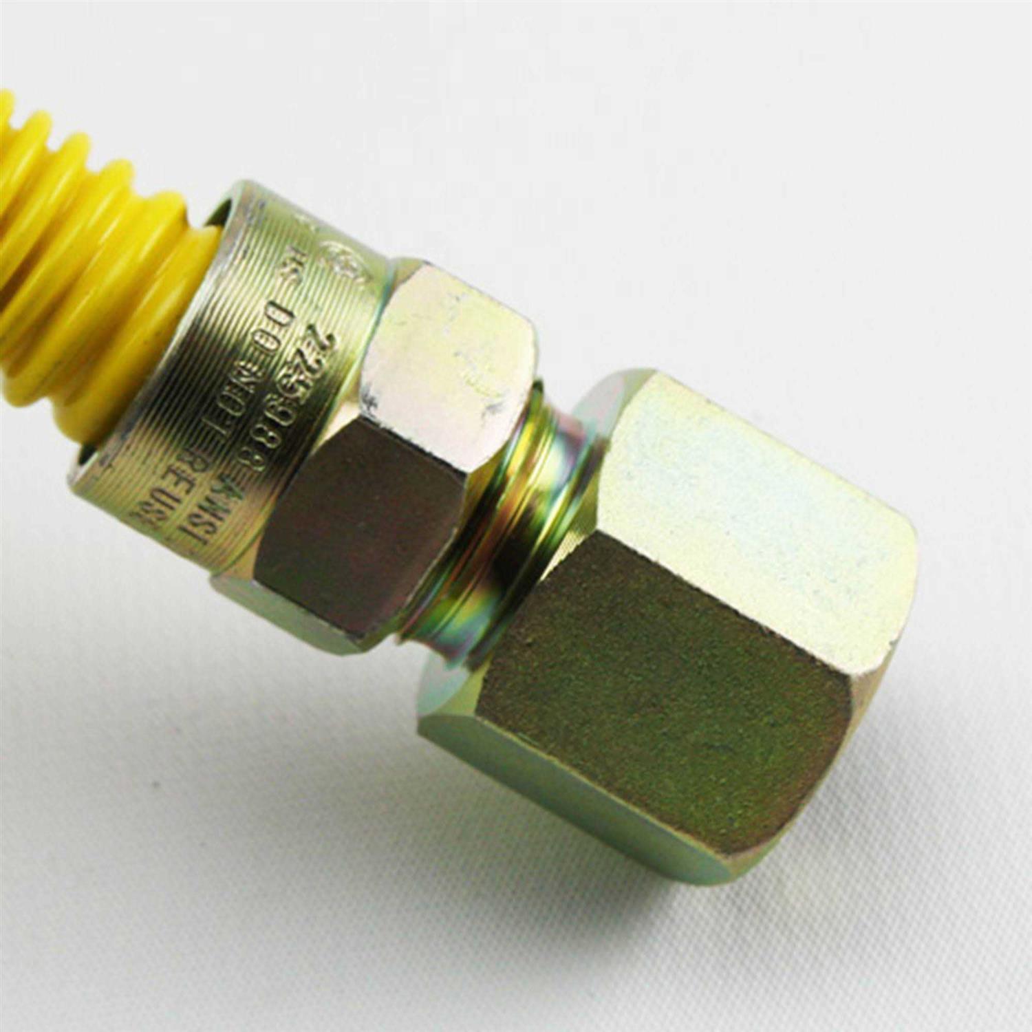 USD Flexible Stainless Steel Gas Appliance Line with 1/2 OD 1/2 MIP X 1/2 FIP - Image 3