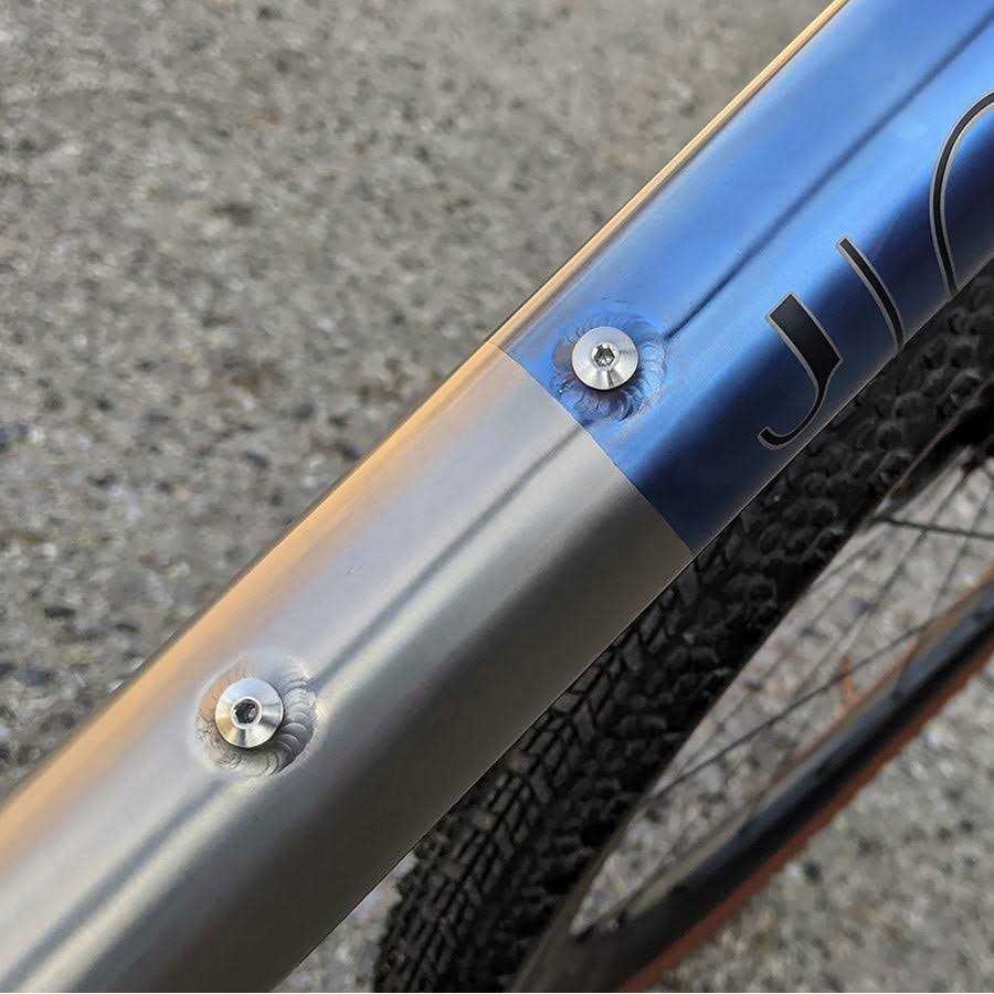 Terske Ultra-Low Head Titanium Bottle Cage Bolts - Image 3