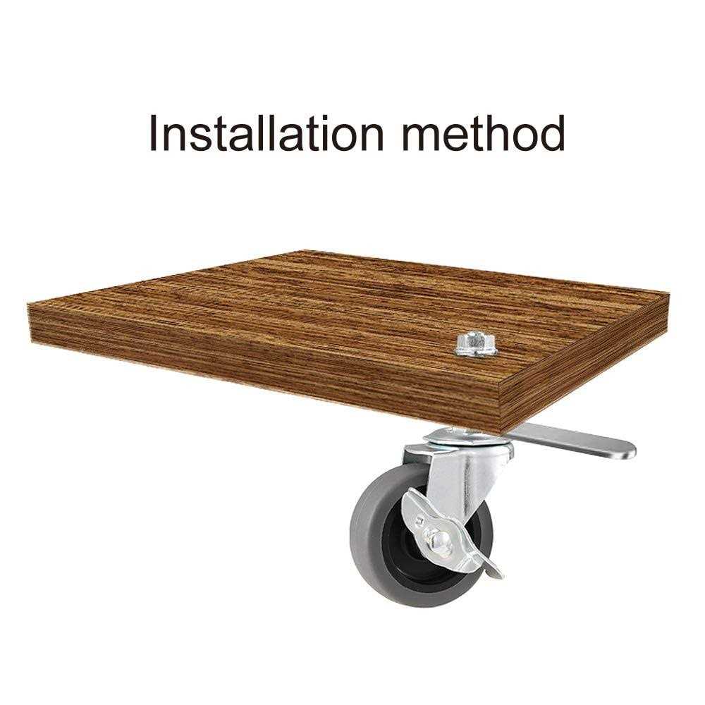 WHARSTM Caster Wheels 3 Locking Swivel Casters - Image 4