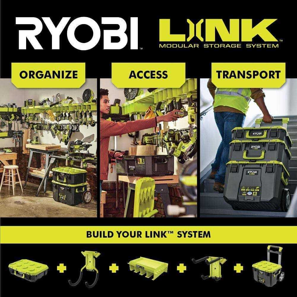 RYOBI LINK Rolling Tool Box - Image 3