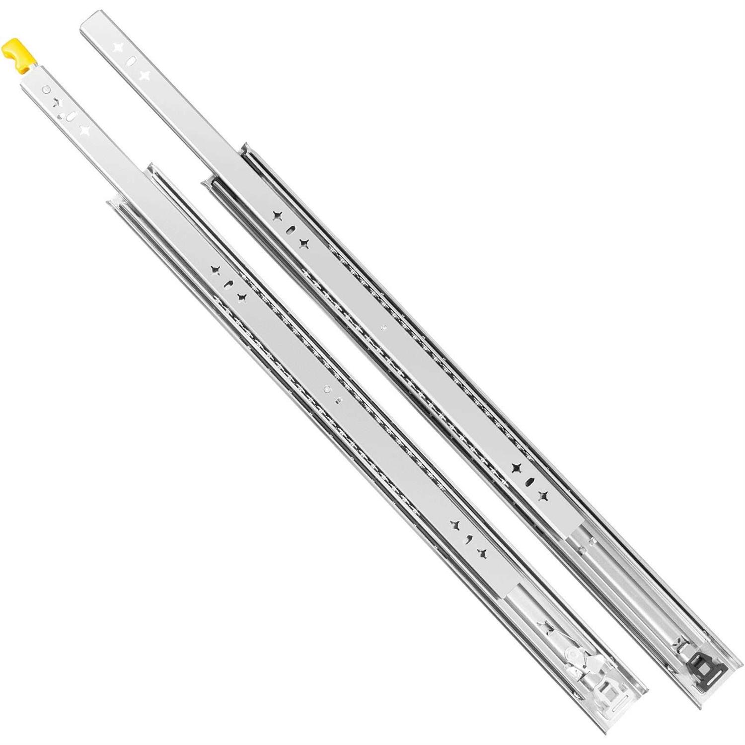 VEVOR Drawer Slides 1 Pair Locking Drawer Slides 250lbs Load Capacity - Image 4