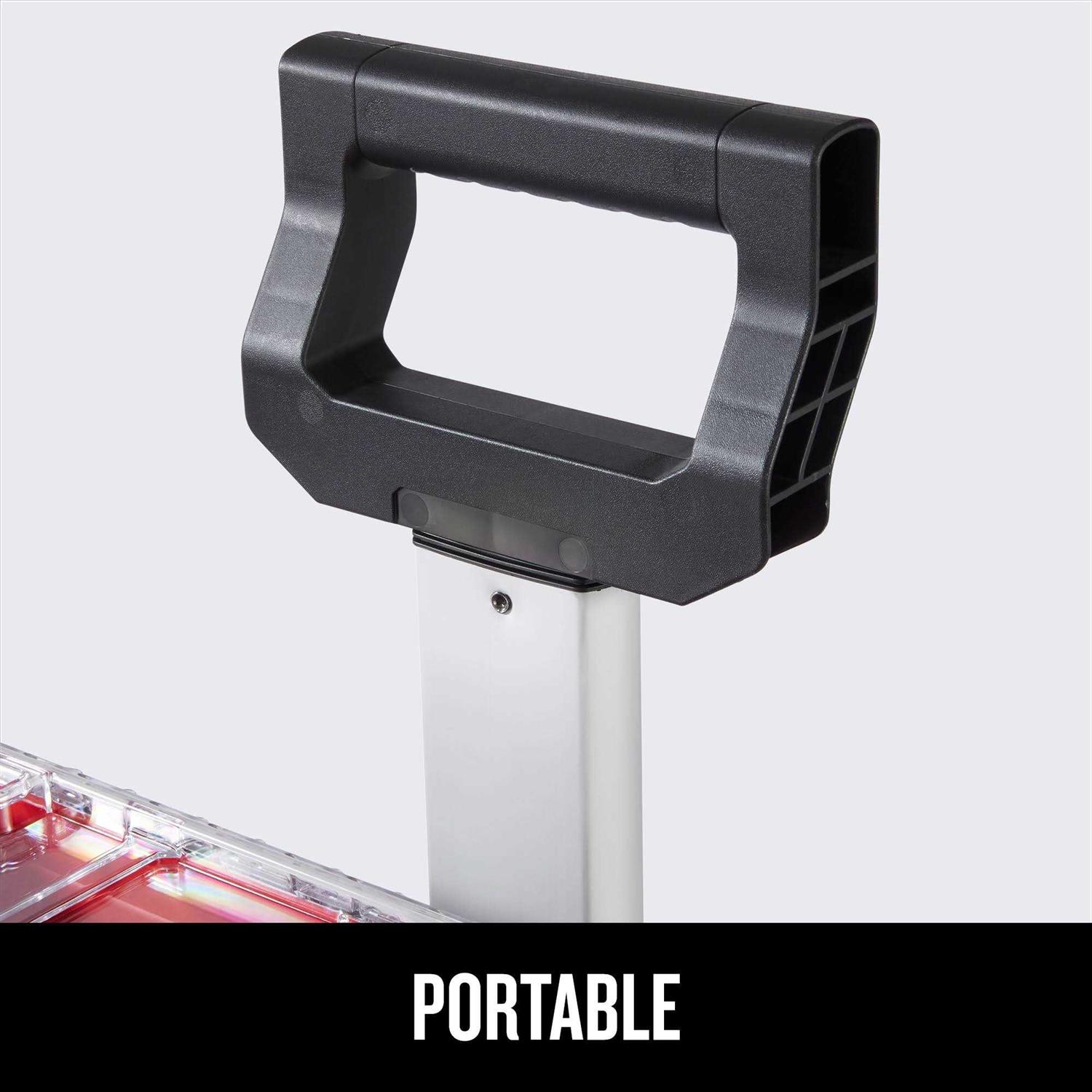 Craftsman Versastack 17.126-in Metal Wheels Lockable Tool Box - Image 4