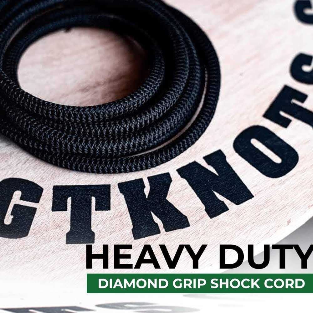 SGT KNOTS Diamond Grip Shock Cord Bungee Stretch Cord - Image 3