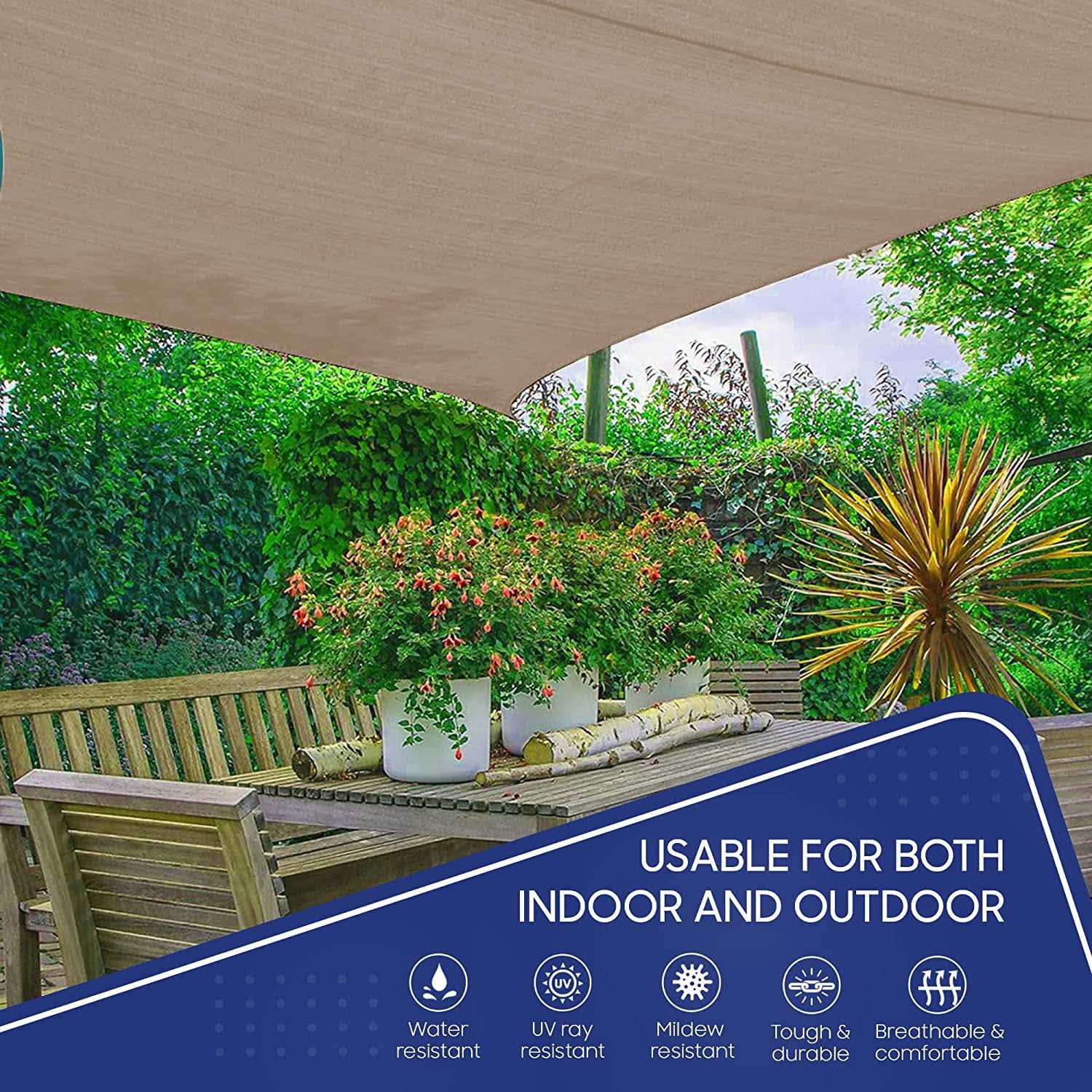 Tarps Now Waterproof Poly Tarps 12 Mil Tarp Cover with Grommets - Image 5