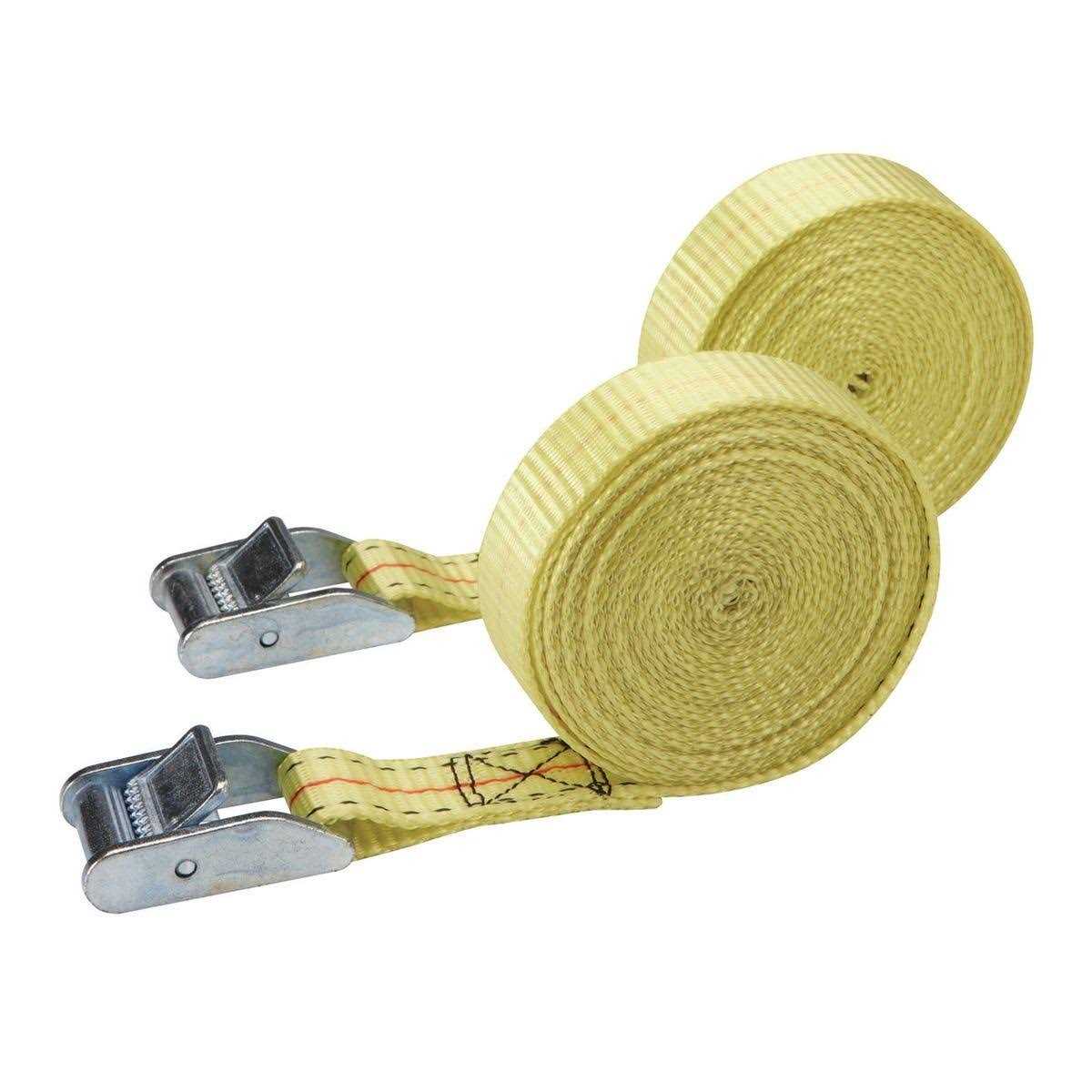 Haul-Master 1 in. x 12 ft. Lashing Straps 2 Pack - Image 2