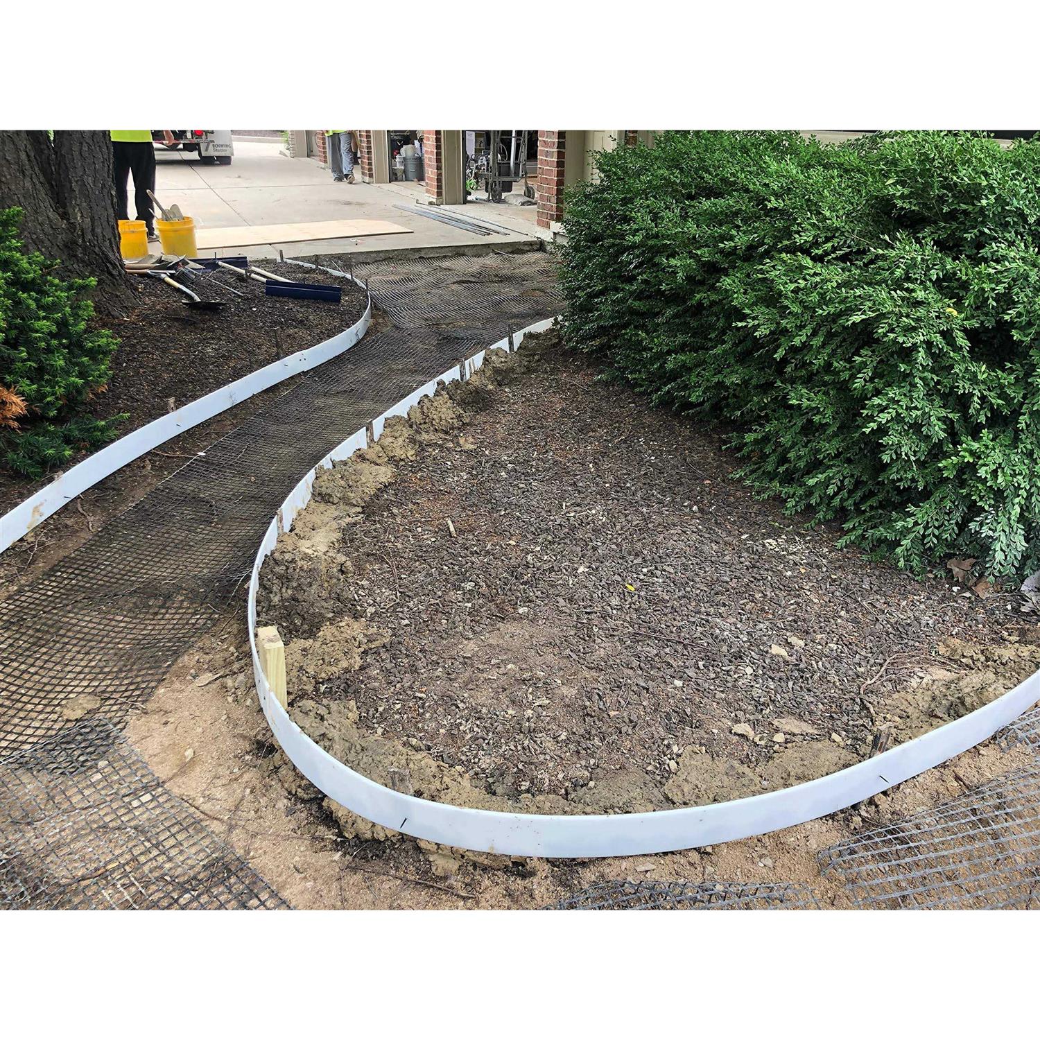 Plastic Flex Forms for Concrete Flatwork & Curbs Set Walttools