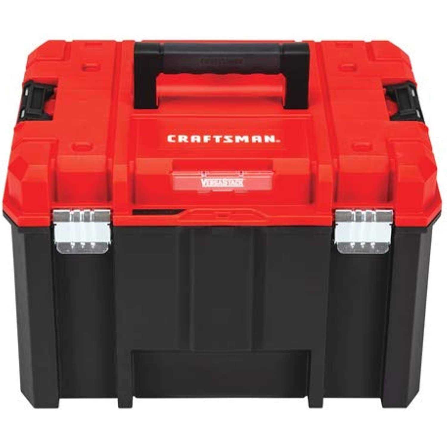 Craftsman VERSASTACK System 17-in Red Plastic Lockable Tool Box - Image 2