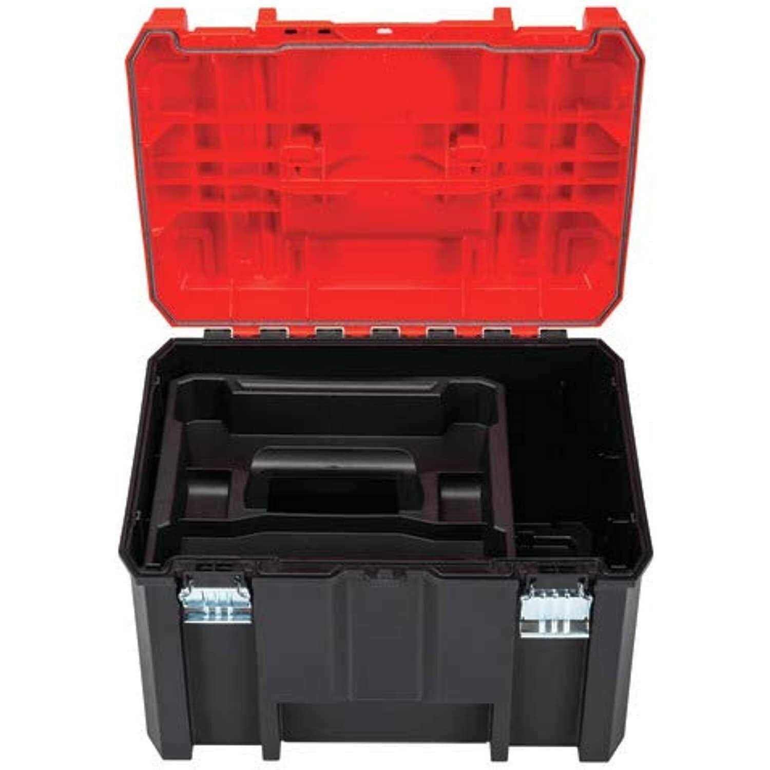 Craftsman VERSASTACK System 17-in Red Plastic Lockable Tool Box - Image 3