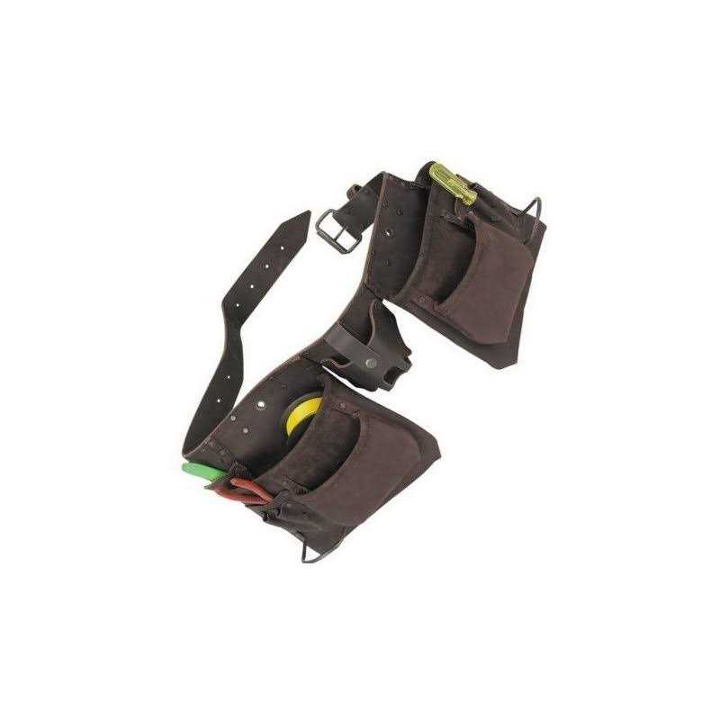 Voyager 12 Pocket Oil Tanned Tool Belt - Image 3