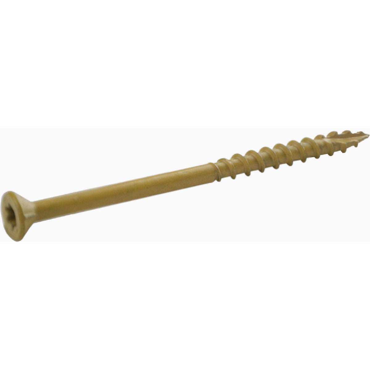 Grip-Rite PrimeGuard Plus #9 x 3 in. Tan Star Wood Deck Screw L3STT5