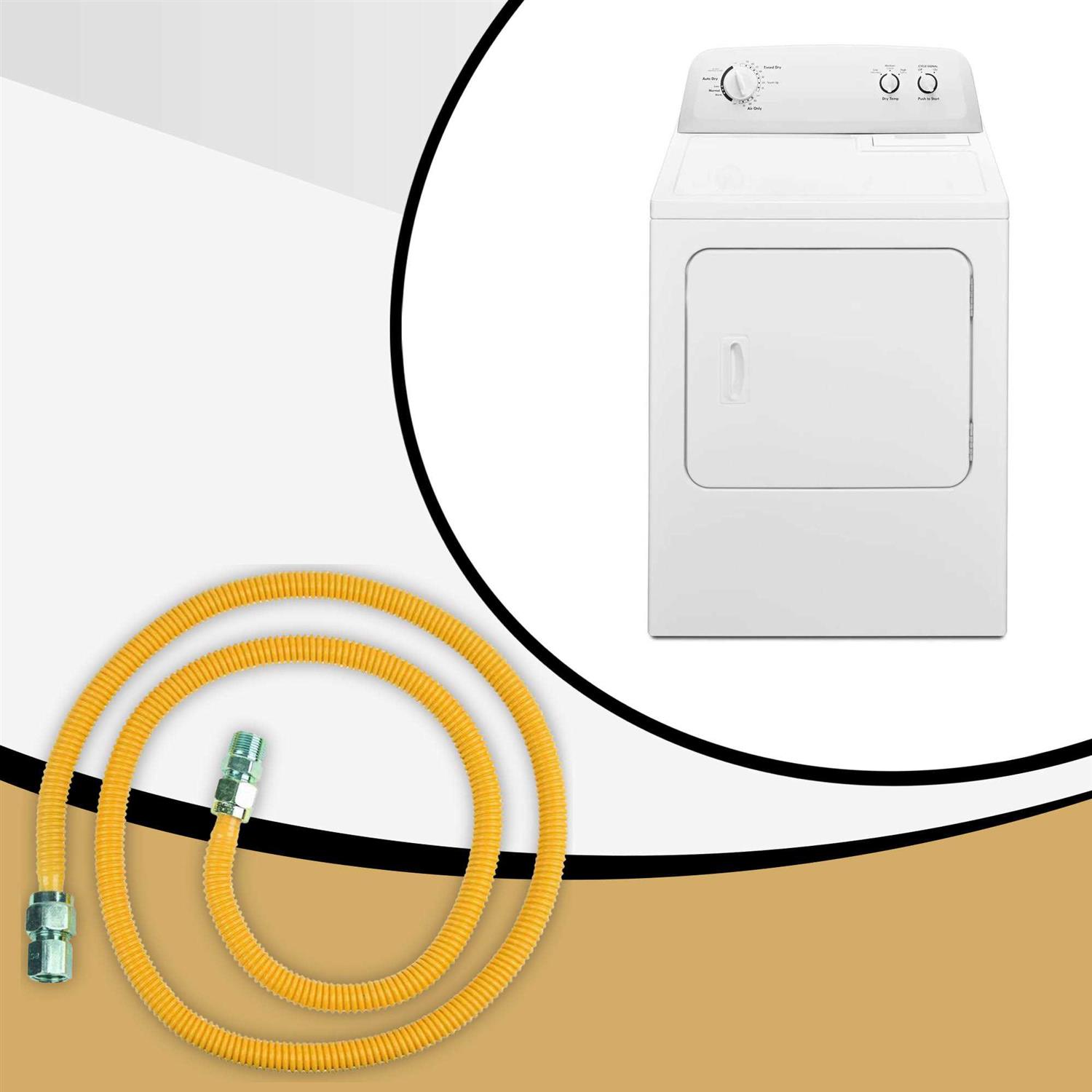 Appliance Pros Stainless Steel Gas Line - Image 3