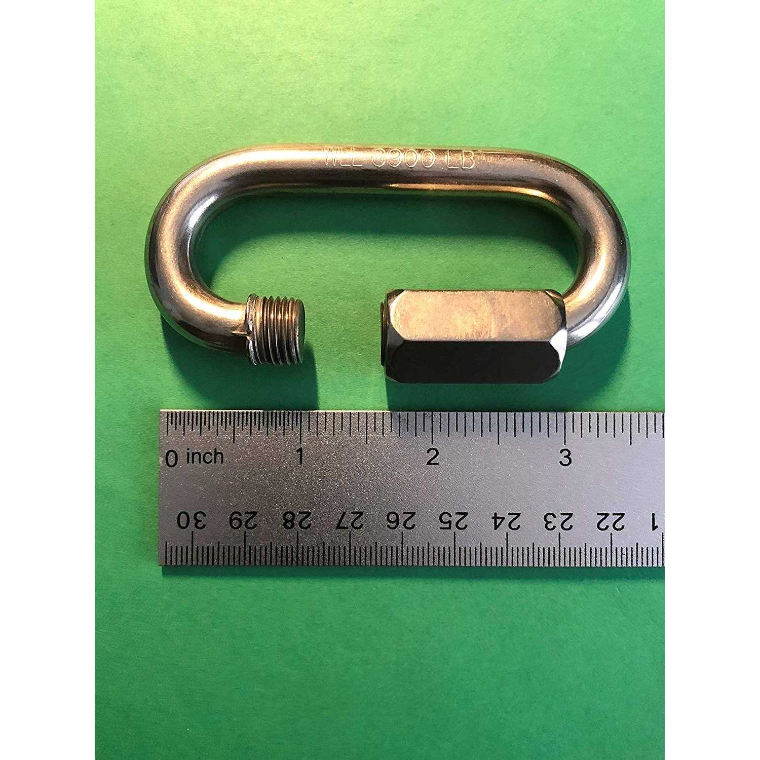 US Stainless Stainless Steel 316 Quick Link Marine Grade - Image 3