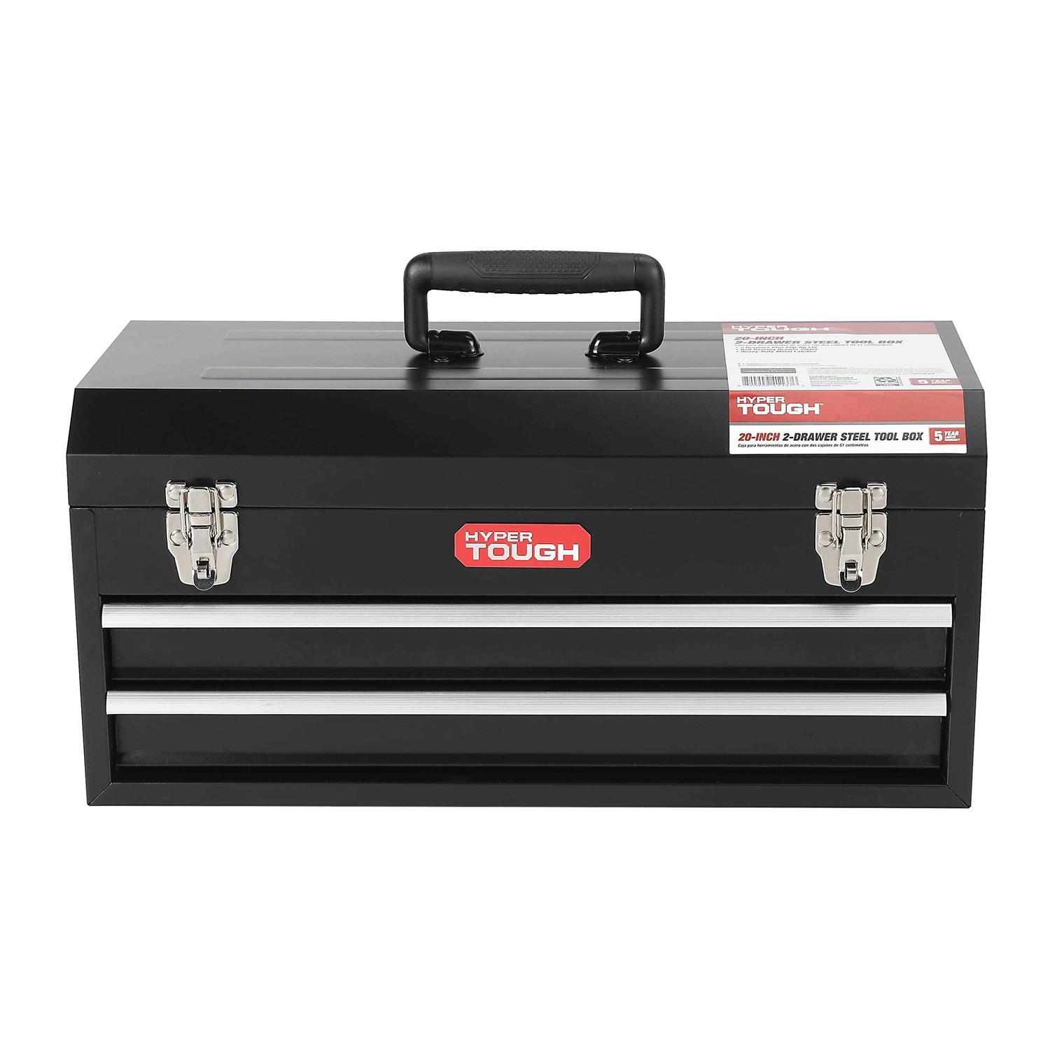Hyper Tough 20-inch 2-Drawer Tool Box
