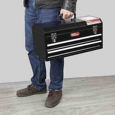 Hyper Tough 20-inch 2-Drawer Tool Box - Image 3