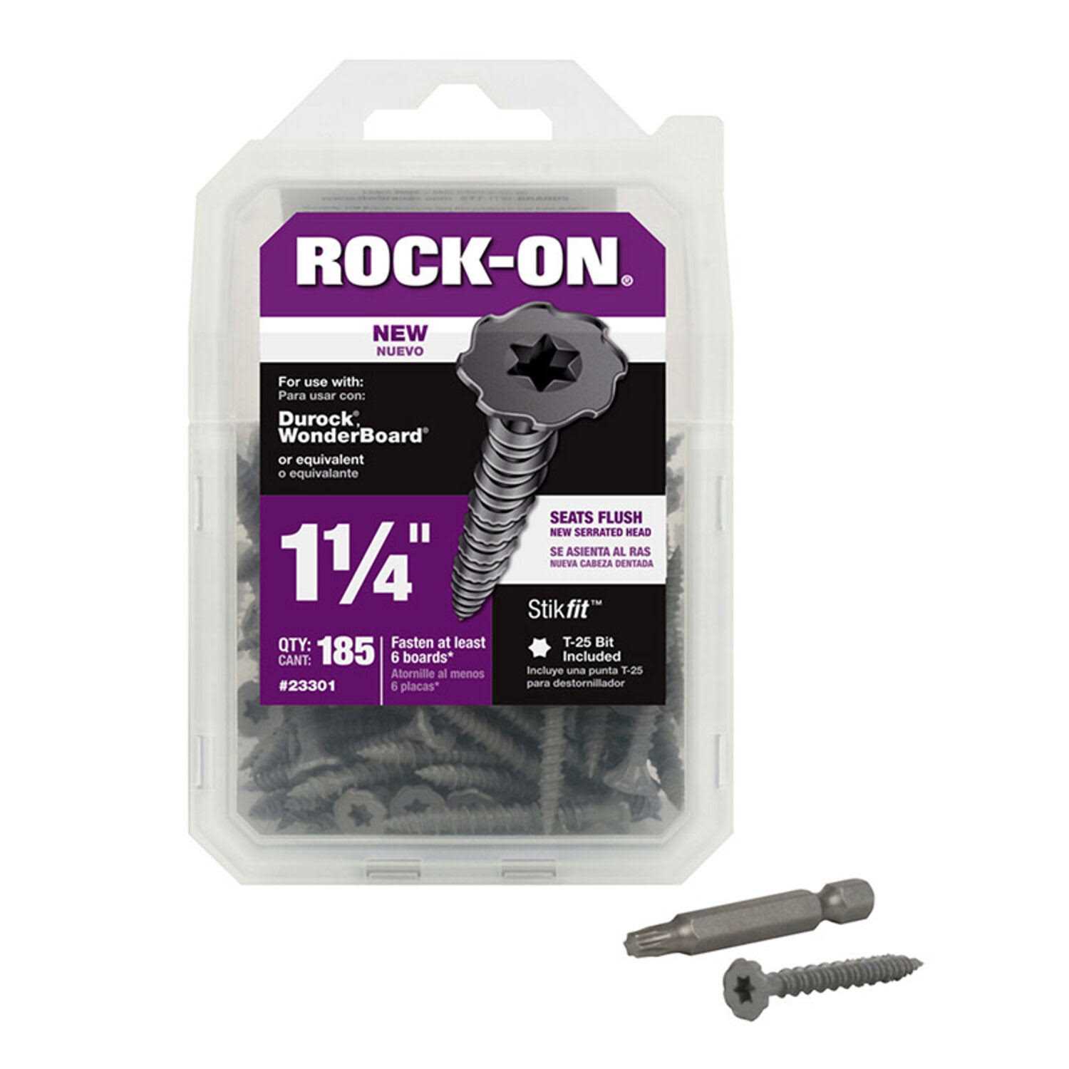Rock-On Cement Board Screw 23301