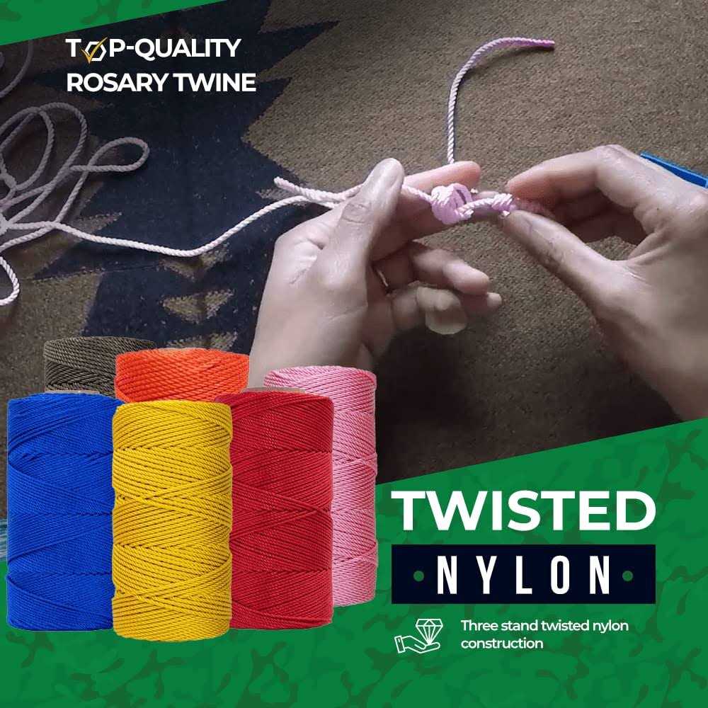 SGT KNOTS #36 Twisted Nylon Rosary Twine - Image 3