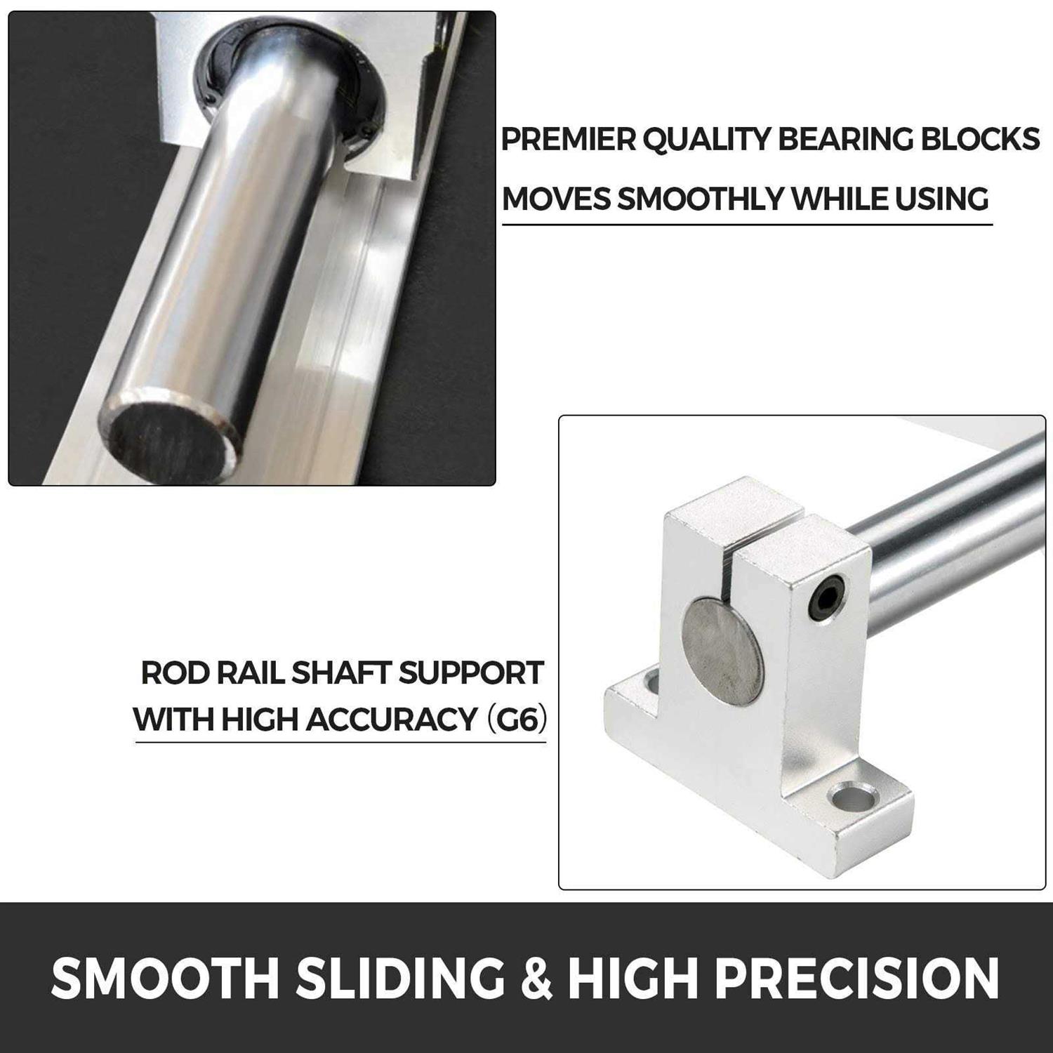 VEVOR Linear Rail Slide 2PCS 20mm x 1000mm - Image 4