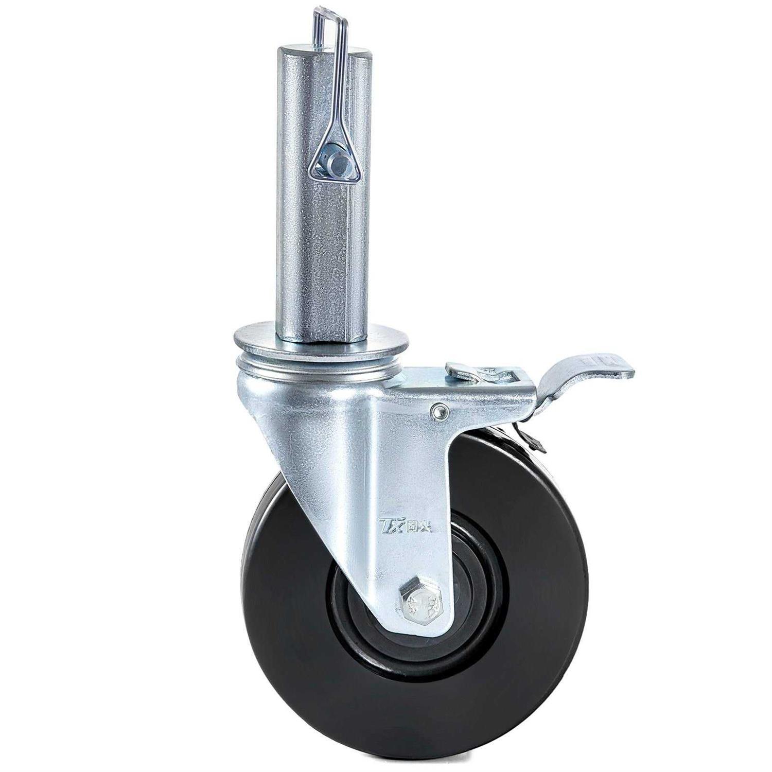 VEVOR 5 Scaffolding Swivel Caster with Dual Locking Stem JLTX13-5-4XJL32FGV0 - Image 4