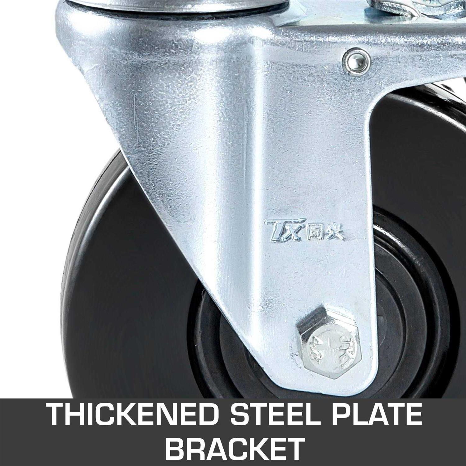 VEVOR 5 Scaffolding Swivel Caster with Dual Locking Stem JLTX13-5-4XJL32FGV0 - Image 5