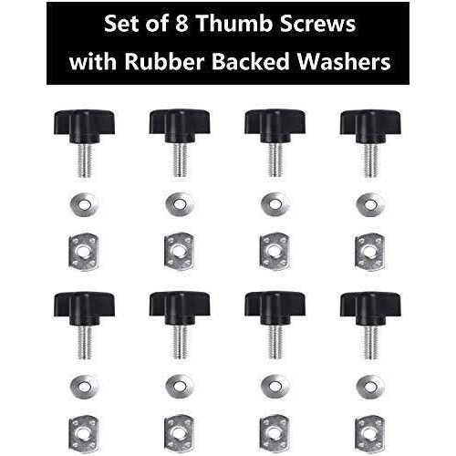 Universal Hard Top Bolts for Jeep Wrangler Quick Removal Fastener Thumb Screw & Nut Kit Compatible With All Jeep Wrangler Yj Tj Jk Unlimited - Image 5