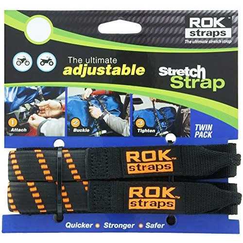 ROK Straps Pack Strap Black/Orange 12x42x5/8 - Image 2