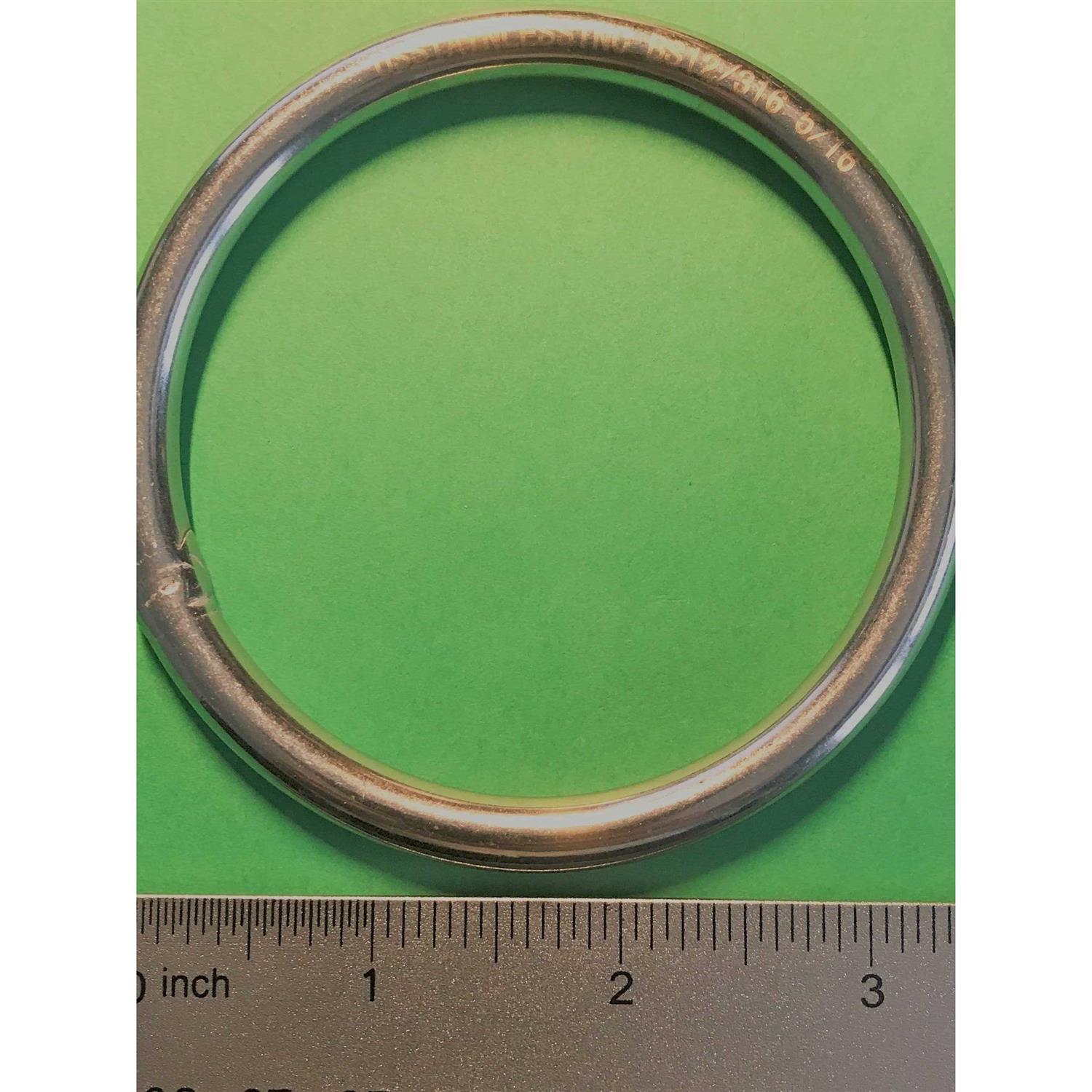 US Stainless Stainless Steel 316 Round Ring Welded Marine Grade - Image 4