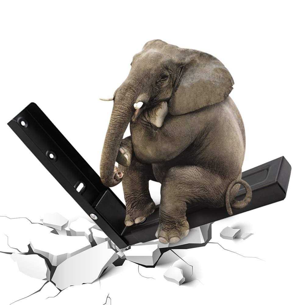 Microwave Wall Mount Brackets Foldable Arm Adjustable Extensible Wall Hanging M - Image 5