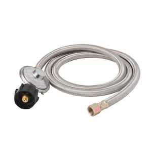 Flame King Steel Braided Hose With Regulator - Image 5