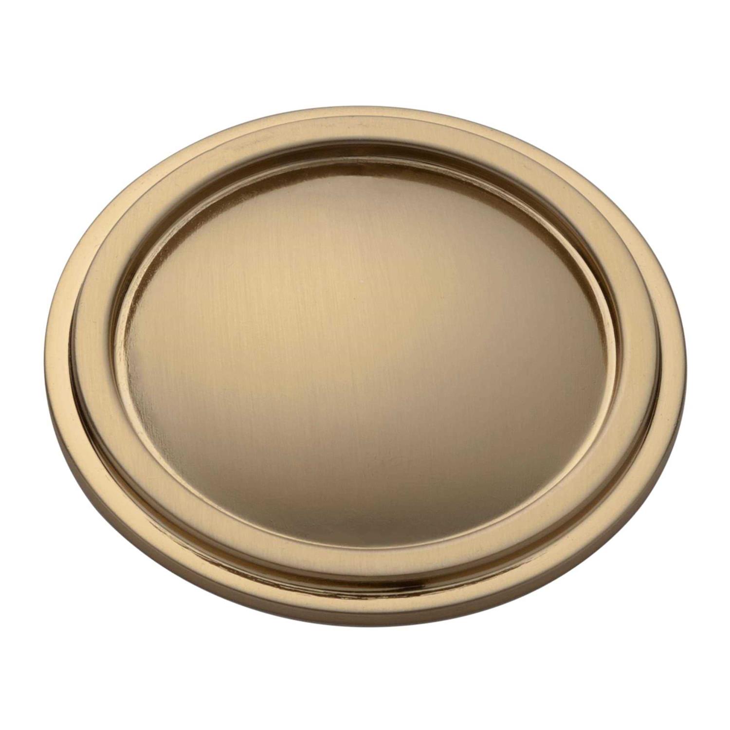 Sumner Street Home Hardware Kent Knurled 7 in. Satin Brass Drawer Pull - Image 3