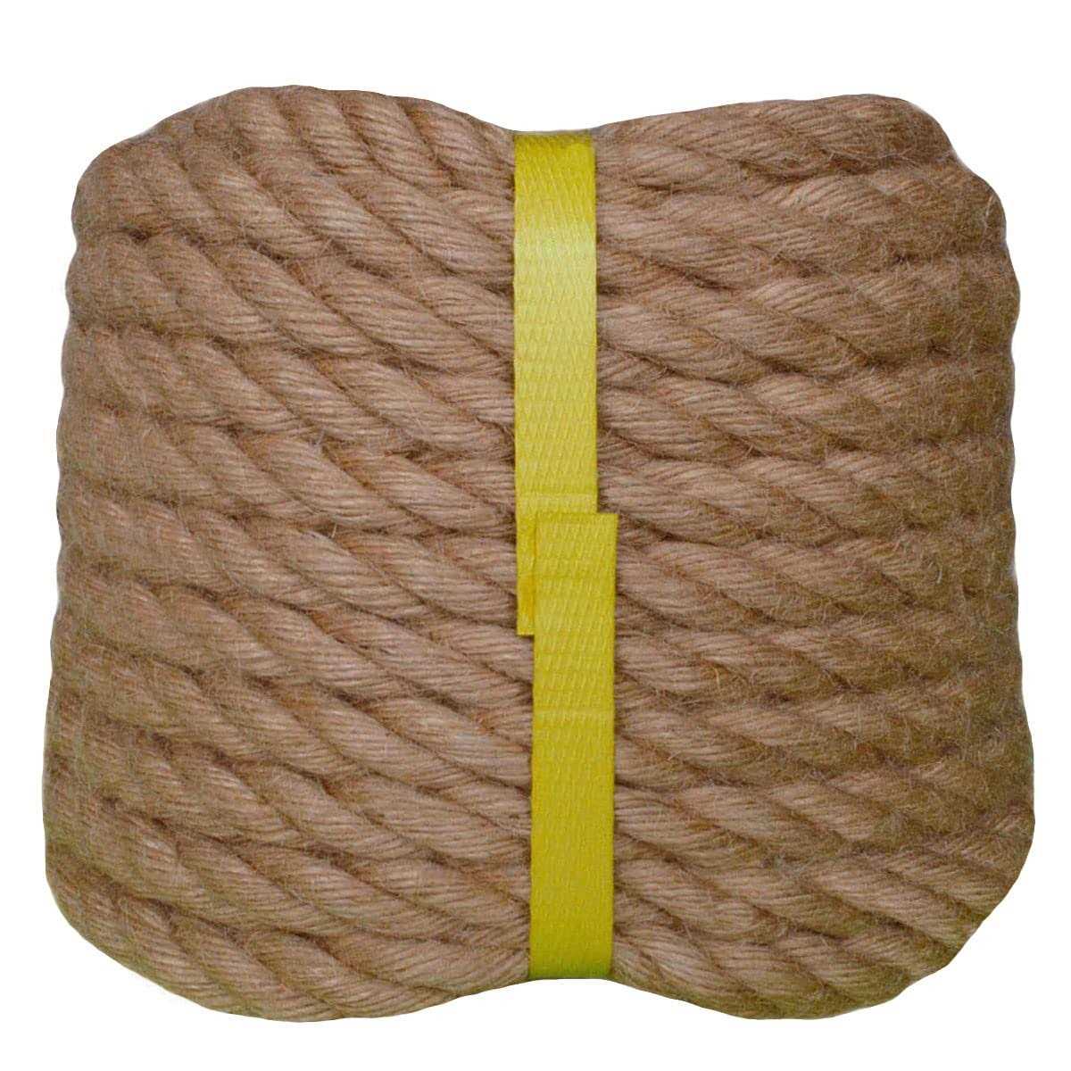 Twisted Manila Rope Jute Rope Natural Thick Hemp Rope for Docks - Image 3